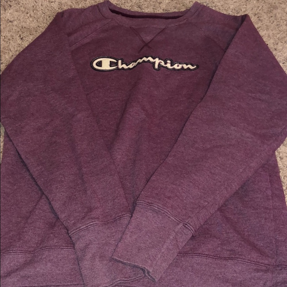 Large champion sweatshirt